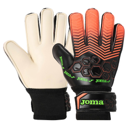 Перчатки вратарские детские Joma CALCIO 401707-041 размер 4-8 черный-оранжевый