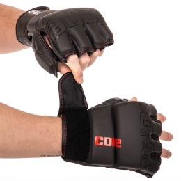 Перчатки для смешанных единоборств MMA CORE VL-8536 S-XL черный