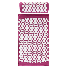 Набор массажный акупунктурный Аппликатор Кузнецова 2в1 коврик и валик Acupressure mat SP-Sport FI-0134