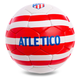 Мяч футбольный MATSA ATLETICO MADRID FB-0587 №5 красный-белый