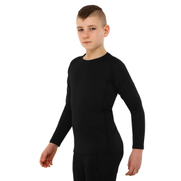 Компрессионная футболка подростковая с длинным рукавом LIDONG 3XS-S рост 110-150см цвета в ассортименте