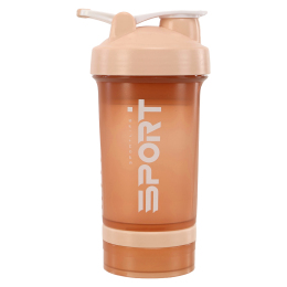 Шейкер для спортивного харчування з відсіком для протеїну SP-Sport FI-3007 450+300мл кольори в асортименті
