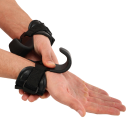 Крюки для подтягивания и тяги на запястья MINI LIFTING HOOK LiveUp LP8721 2шт черный
