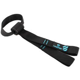 Дверной фиксатор Якорь для эспандеров двойной DOOR ANCHOR LiveUp LP8709 черный