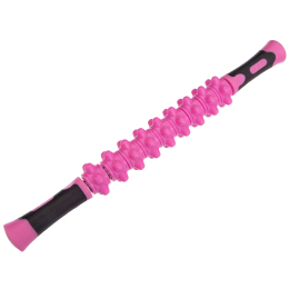 Массажер-палка роликовый 9 массажеров Massager Bar SP-Sport FI-2537 розовый