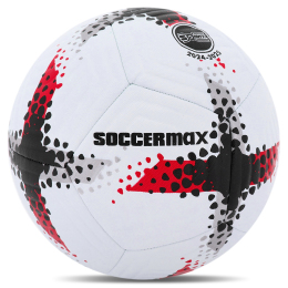 Мяч футбольный HYBRID SOCCERMAX FB-4361 №5 PU цвета в ассортименте