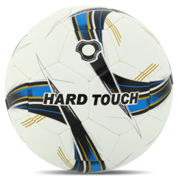 М'яч футбольний HYBRID SOCCERMAX FB-4378 №5 PU білий-синій