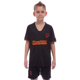Форма футбольна дитяча з символікою футбольного клубу ATLETICO MADRID виїзна 2020 SP-Planeta CO-0986 6-14 років чорний-червоний