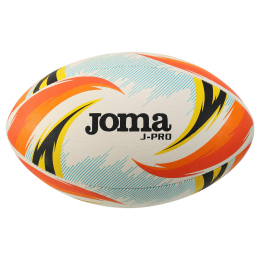 М'яч для регбі Joma J-PRO 401735-208 розмір 5 білий-помаранчевий