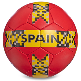 М'яч футбольний SPAIN BALLONSTAR FB-0123 №5 червоний-жовтий-чорний