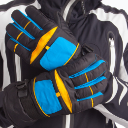Перчатки горнолыжные мужские теплые SP-Sport A-82 M-XL цвета в ассортименте