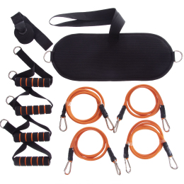Тренувальна система з кріпленням на пояс SP-Sport 8025 чорний-помаранчевий