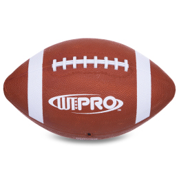 Мяч для американского футбола LANHUA WT PRO NCAL0820-02 коричневый