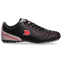 Сороконожки футбольные OWAXX DMO20313-3 размер 41-45 черный-красный-серебряный