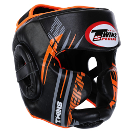 Шлем боксерский с полной защитой кожаный TWN TBS123 S-XL цвета в ассортименте