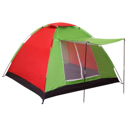 Палатка универсальная трехместная с тамбуром SP-Sport SY-019 цвета в ассортименте