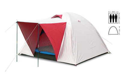 Палатка универсальная трехместная палатка с тентом и тамбуром SP-Sport SY-014 цвета в ассортименте
