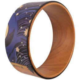 Колесо для йоги пробковое BLOOM Fit Wheel Yoga LB7125 коричневый