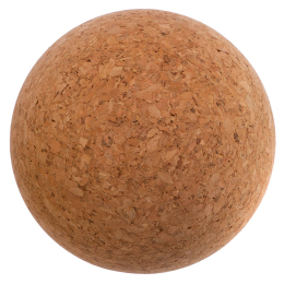 Мяч кинезиологический Zelart FI-1566 пробковое дерево коричневый