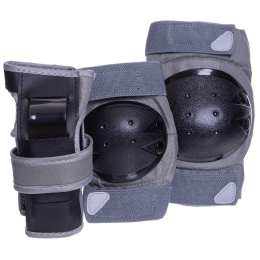 Защита для роликов детская наколенники налокотники перчатки HYPRO SK-6968 S-M цвета в ассортименте