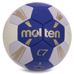 Мяч для гандбола MOLTEN C7 H1C3500 №1 PU синий