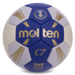 М'яч для гандболу MOLTEN C7 H2C3500 №2 PU синій