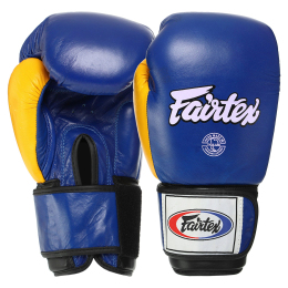 Боксерські рукавиці шкіряні FAIRTEX FTX065 10-14 унцій кольори в асортименті