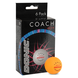 Набір м'ячів для настільного тенісу DNC MT-5862 COACH 6шт помаранчевий