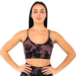 Топ жіночий мармуровий тай-дай Domino CO-9755-T S-L кольори в асортименті