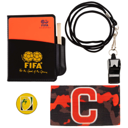Набор для тренера карточки судейские, свисток, повязка капитанская, монета SP-Sport C-5954