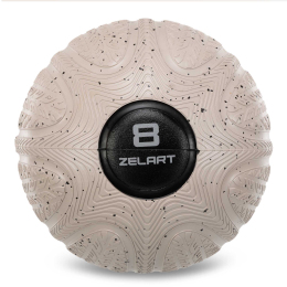 Слэмбол мяч набивной для кроссфита и фитнеса Slam Ball Zelart FI-4905-8 8кг черный