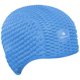 Шапочка для плавания силиконовая на длинные волосы SP-Sport BUBBLE PL-0786 цвета в ассортименте