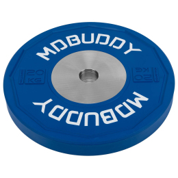 Бамперные диски резиновые Bumper Plates MDbuddy TA-00683-20 51мм 20кг синий