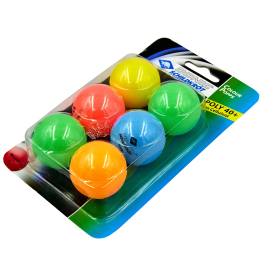 Набор мячей для настольного тенниса DONIC COLOR POPPS 40+ MT-649015 6шт разноцветный