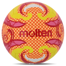 Мяч волейбольный пляжный MOLTEN Beach Volleyball V5B1502 №5 Soft synthetic leather цвета в ассортименте
