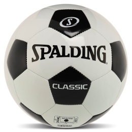 Мяч футбольный SPALDING 64919Z №5 PU белый-черный