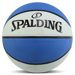 М'яч баскетбольний гумовий SPALDING ALT PANEL 84350Z розмір 7 синій-білий