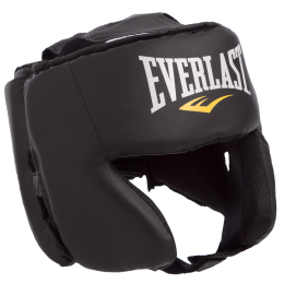 Шлем боксерский в мексиканском стиле EVERLAST 4022 L черный