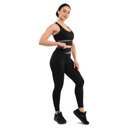 Костюм спортивный женский для фитнеса и тренировок лосины и топ SP-Sport K002-N004 S-XL цвета в ассортименте