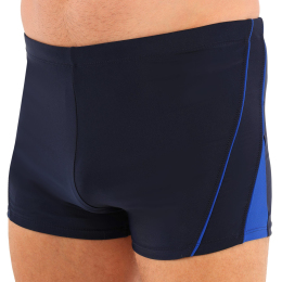 Плавки боксеры мужские для плавания SP-Sport PL-6936 48-56 темно-синий-синий