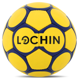 М'яч для гандболу LOCHIN ZR-13 №3 жовтий-синій