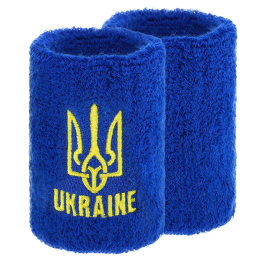 Напульсник спортивный махровый UKRAINE BC-9282 1шт цвета в ассортименте