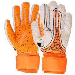 Перчатки вратарские с защитой пальцев FDSPORT FB-2004 размер 8-10 цвета в ассортименте