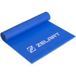 Стрічка еластична для фітнесу та йоги Zelart FI-6219-1_5 кольори в асортименті