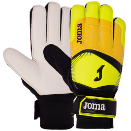Перчатки вратарские Joma PERFORMANCE 400682-068 размер 6-8 желтый