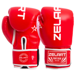 Перчатки боксерские Zelart BO-3987 8-12 унций цвета в ассортименте
