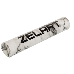 Накладка на гриф штанги пом'якшувальна Zelart TA-7699-2 білий-сірий-чорний