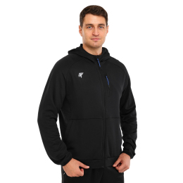 Кофта спортивна на блискавці з капюшоном Joma MYSTIC 103757-100 S-2XL чорний