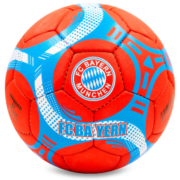 М'яч футбольний BAYERN MUNCHEN BALLONSTAR FB-6692 №5 червоний-блакитний-білий