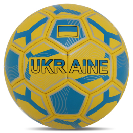 М'яч футбольний UKRAINE BALLONSTAR FB-8555 №5 PU зшито вручну
